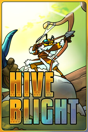 Hive Blight crash game logo