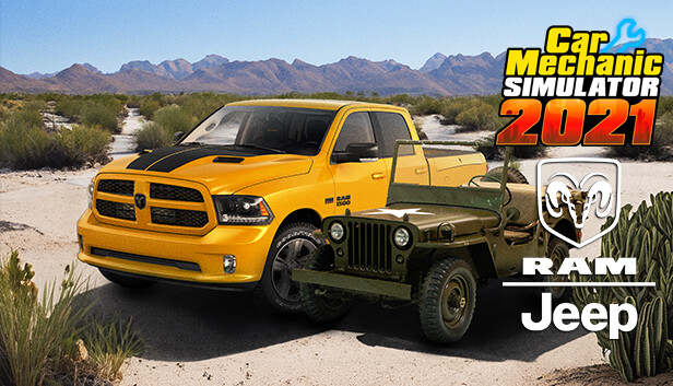 Car Mechanic Simulator 2021 - Jeep | RAM Remastered DLC Steam capsule image