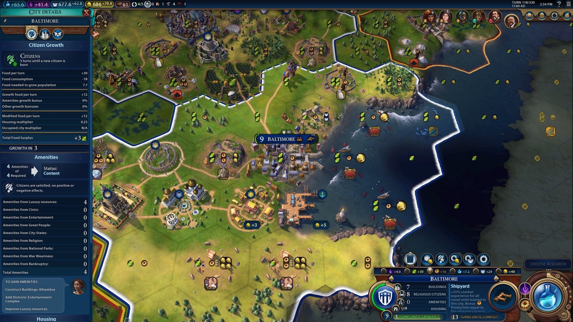 Sid Meier's Civilization VI screenshot 1