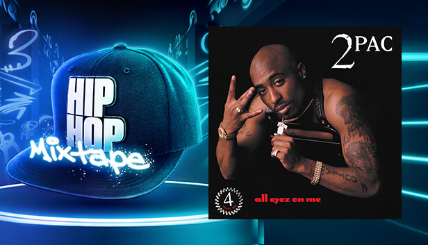 Beat Saber - 2Pac - "All Eyez On Me (feat. Big Syke)" Steam capsule image