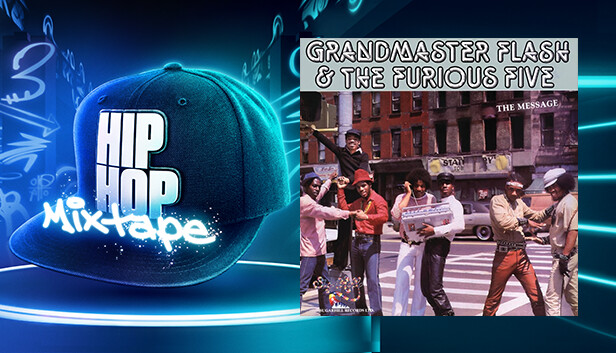Beat Saber - Grandmaster Flash & The Furious Five - "The Message" Steam capsule image