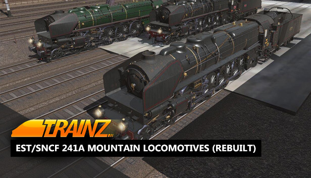 Trainz 2022 DLC - Est/SNCF 241A Mountain Locomotives (rebuilt) Steam capsule image