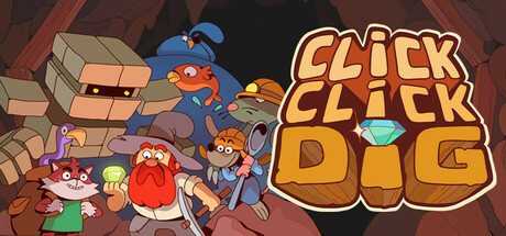 Click Click Dig: Idle Mine Steam header image