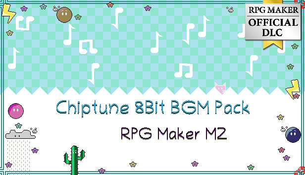 RPG Maker MZ - Chiptune 8bit BGM Pack Steam capsule image