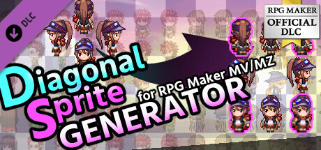 RPG Maker MV - Diagonal Sprite Generator header image