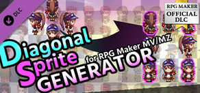 RPG Maker MV - Diagonal Sprite Generator