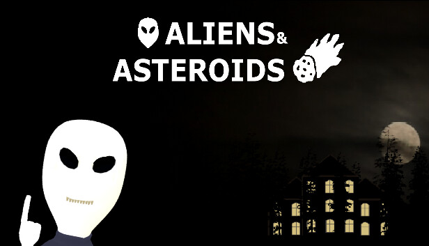 Aliens and Asteroids Steam capsule image