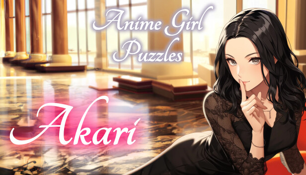 Anime Girl Puzzles - Akari Steam capsule image
