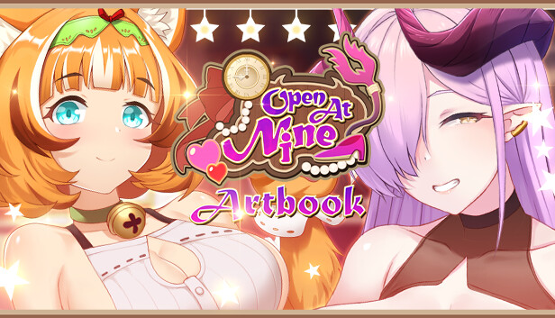 Open at Nine Artbook Steam capsule image
