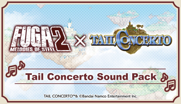 Fuga: Melodies of Steel 2 - Tail Concerto Sound Pack Steam capsule image