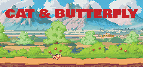 Cat & Butterfly Steam header image