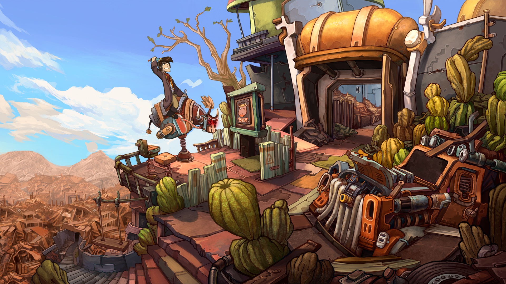 Deponia screenshot from Steam
