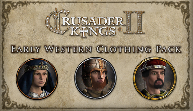Crusader Kings II: Early Western Clothing Pack Steam capsule image