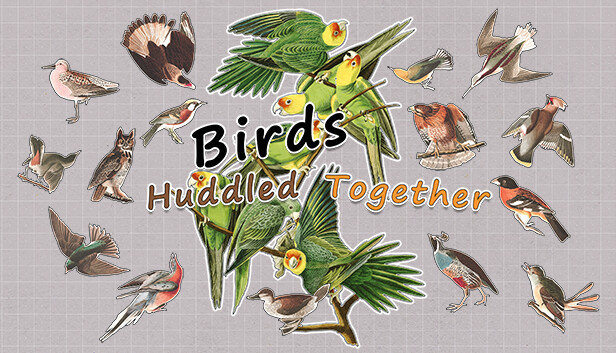 Birds Huddled Together Steam capsule image