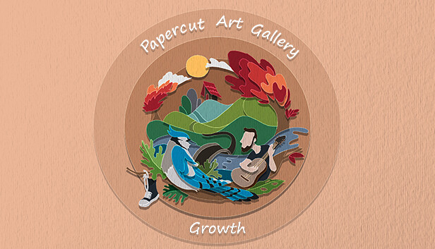 Papercut Art Gallery-Growth Steam capsule image