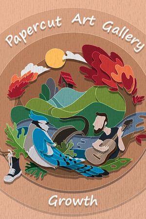 Papercut Art Gallery-Growth cover art