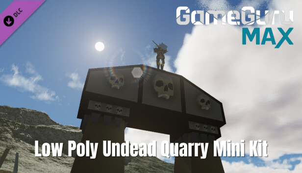 GameGuru MAX - Low Poly Undead Quarry Steam capsule image
