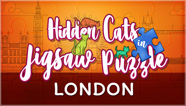 Hidden Cats in Jigsaw Puzzle - London Steam capsule image