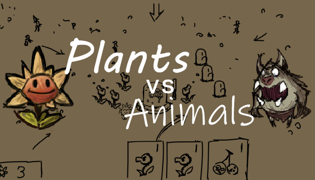 植物战争：基因狂潮 Plants vs Animals Steam capsule image