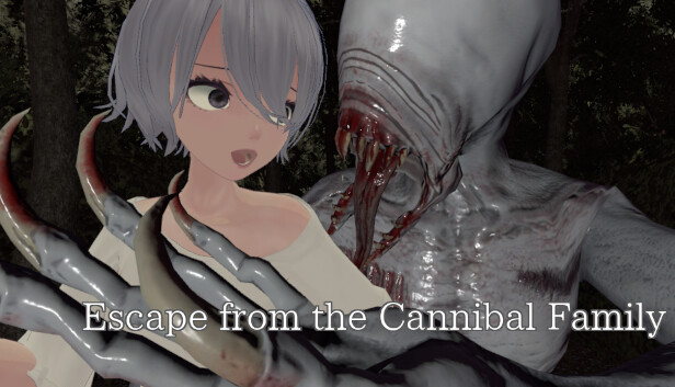 Escape from the Cannibal Family Steam capsule image
