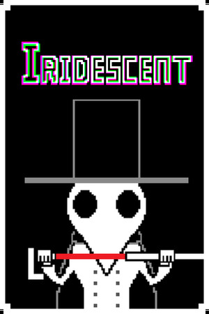 Iridescent cover art