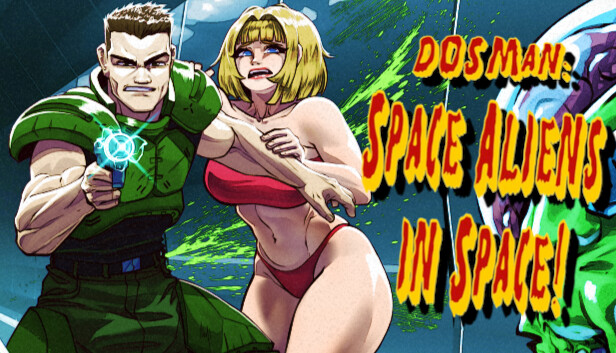 DOSMan: Space Aliens in Space! Steam capsule image