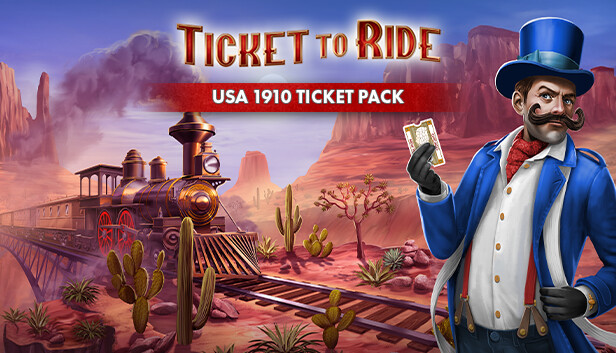 Ticket to Ride®: USA 1910 Ticket Pack Steam capsule image