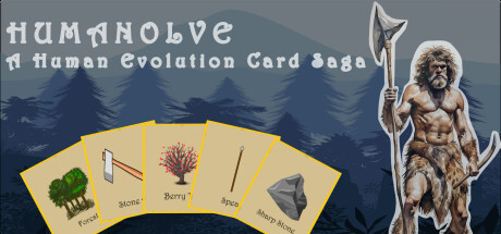 Humanolve: A Human Evolution Card Saga Cover Image