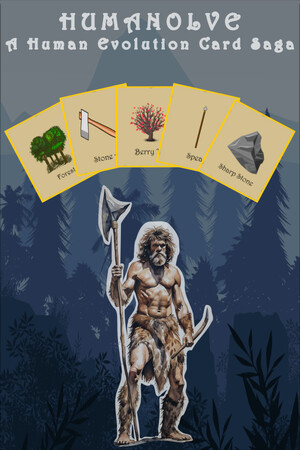 Humanolve: A Human Evolution Card Saga cover art