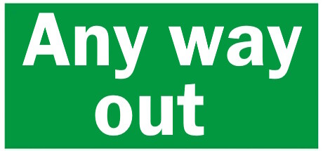 Any way out Cover Image