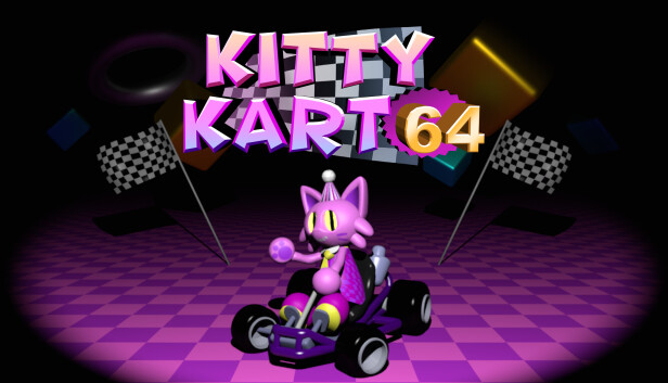 Kitty Kart 64 Steam capsule image