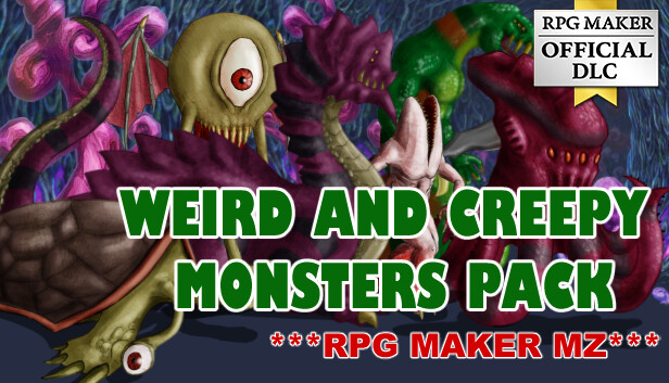 RPG Maker MZ - Weird and Creepy Monsters Pack Steam capsule image