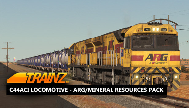 Trainz 2022 DLC - C44aci Locomotive - ARG/Mineral Resources Pack Steam capsule image