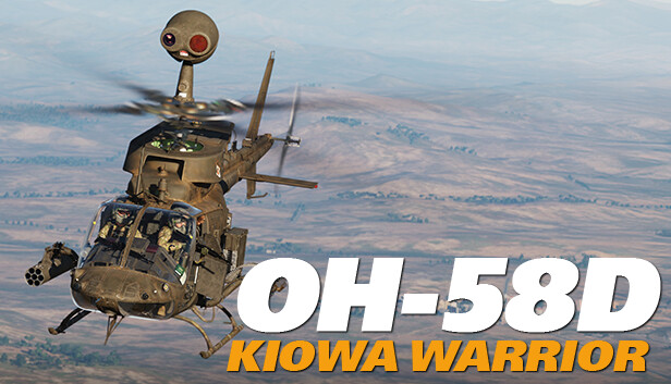 DCS: OH-58D Kiowa Warrior by Polychop Simulations Steam capsule image
