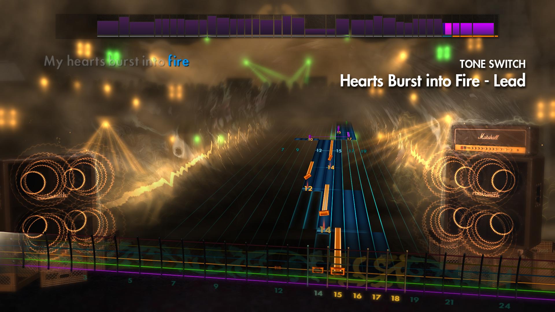 Rocksmith® 2014 – Bullet For My Valentine - “Hearts Burst Into Fire” on