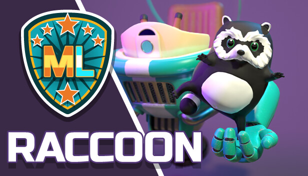 MechaLeague - Pilot Raccoon Steam capsule image