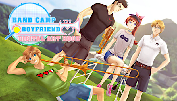 Band Camp Boyfriend Digital Art Book Steam capsule image