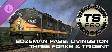 Train Simulator: Bozeman Pass: Livingston - Three Forks & Trident Steam header image