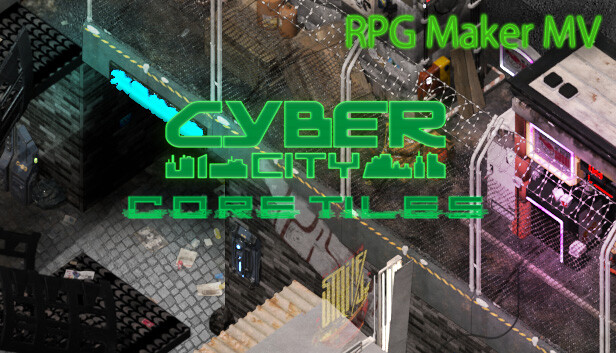 RPG Maker MV - CyberCity Core Tiles Steam capsule image