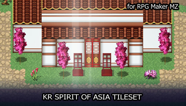 RPG Maker MZ - KR Spirit of Asia Tileset Steam capsule image