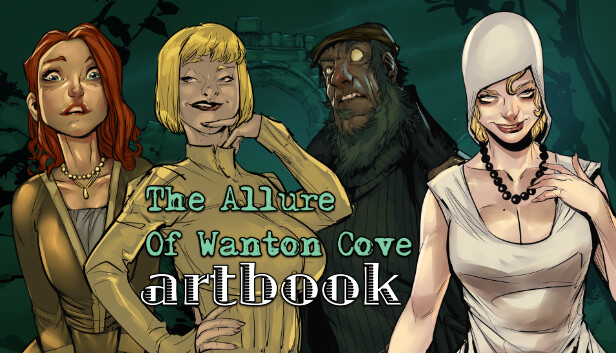 The Allure Of Wanton Cove - Artbook Steam capsule image