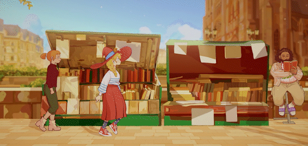 PRESENTATION - The Witch's Bakery 2 GIF Bouquinists Wide | RPG Jeuxvidéo