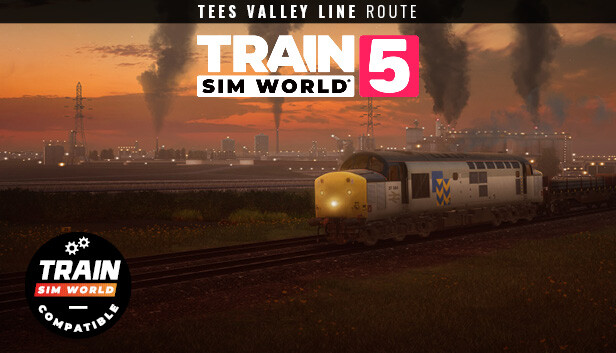 Train Sim World® 5: Tees Valley Line: Darlington – Saltburn-by-the-Sea Route Add-On Steam capsule image
