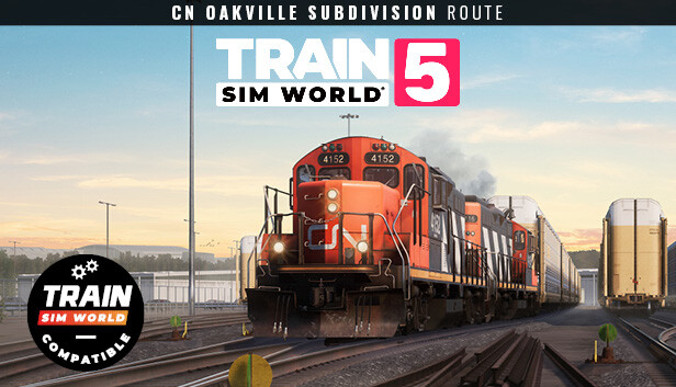Train Sim World® 5: Canadian National Oakville Subdivision: Hamilton - Oakville Route Add-On Steam capsule image
