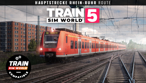Train Sim World® 5: Hauptstrecke Rhein-Ruhr: Duisburg - Bochum Route Add-On Steam capsule image