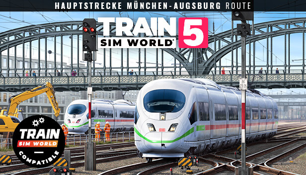 Train Sim World® 5: Hauptstrecke Munchen - Augsburg Route Add-On Steam capsule image
