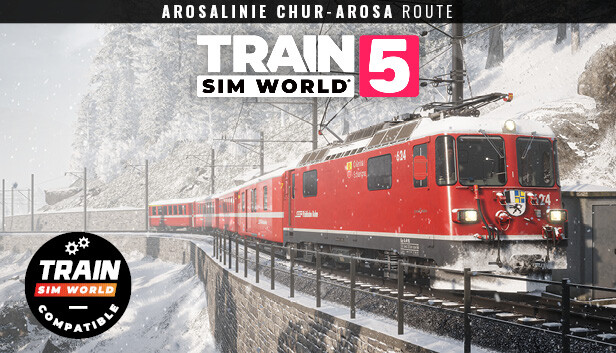 Train Sim World® 5: Arosalinie: Chur - Arosa Route Add-On Steam capsule image