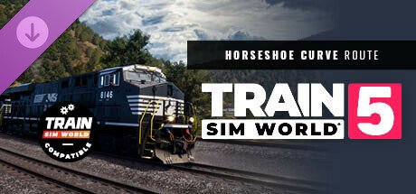 Train Sim World® 5: Horseshoe Curve: Altoona - Johnstown & South Fork Route Add-On Steam header image
