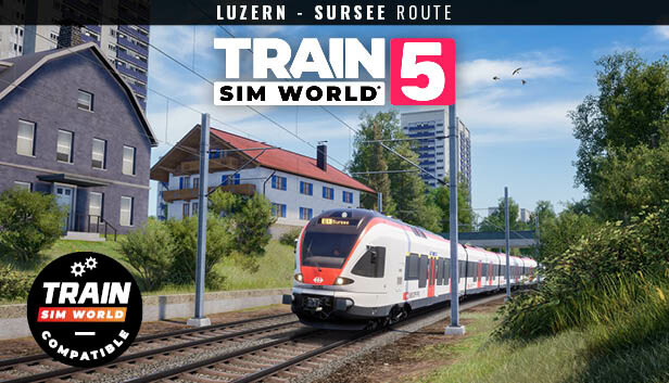 Train Sim World® 5: S-Bahn Zentralschweiz: Luzern - Sursee Route Add-On Steam capsule image