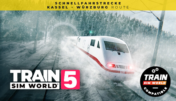 Train Sim World® 5: Schnellfahrstrecke Kassel - Würzburg Route Add-On Steam capsule image